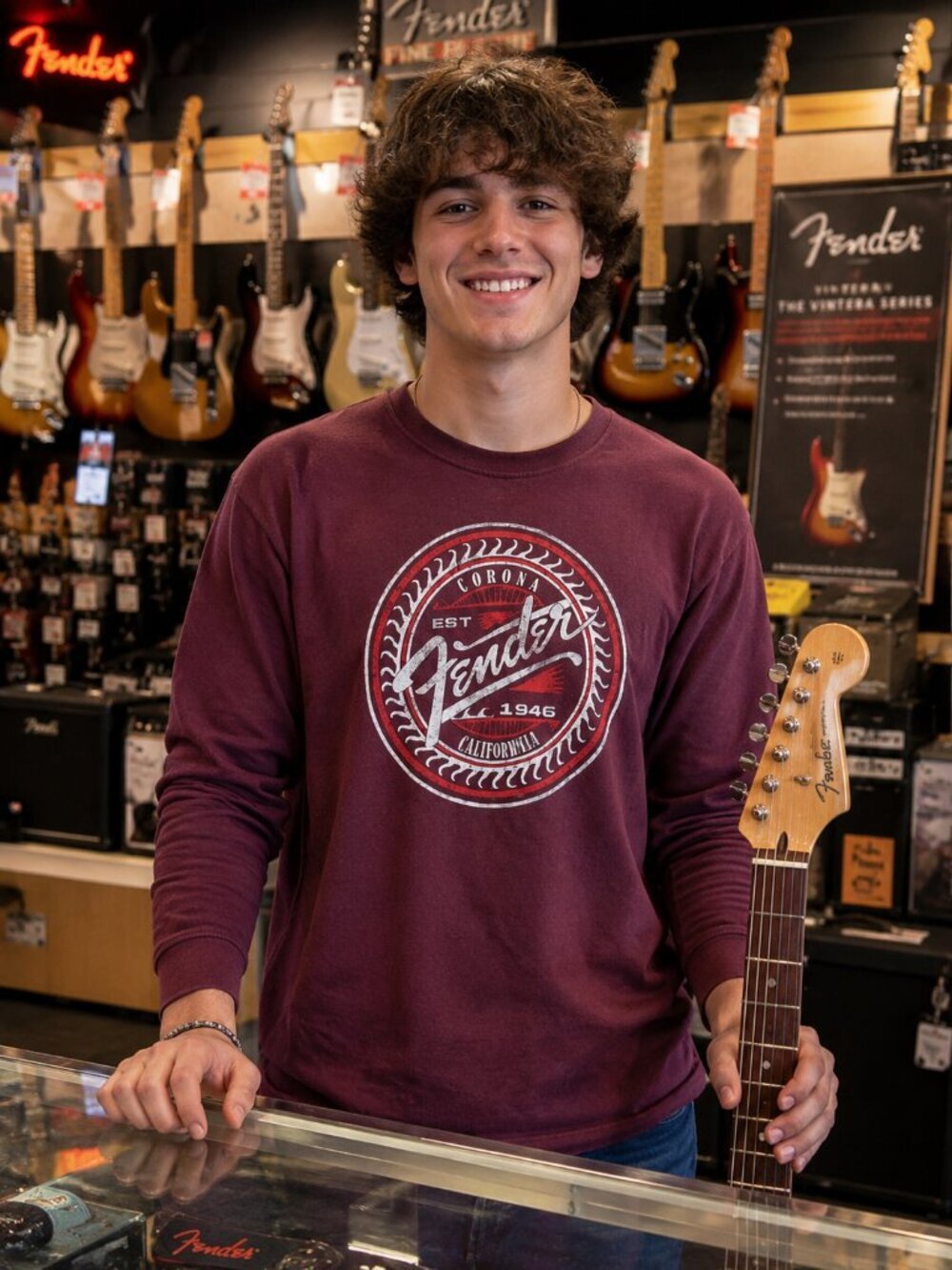 Mens Fender Sweatshirt (MEDIUM)